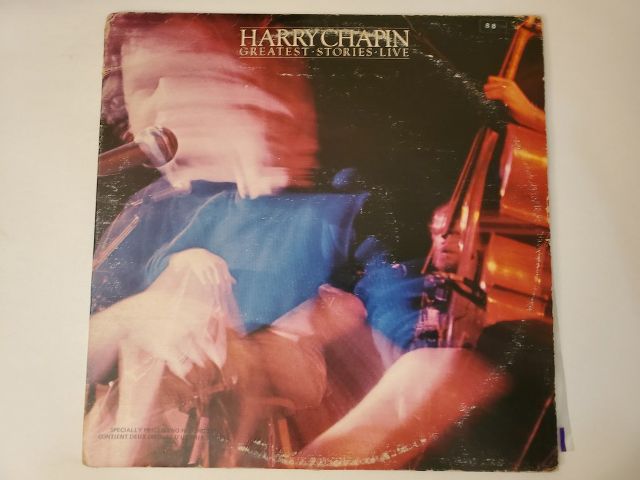 Harry Chapin Greatest Stories Live vinyl record