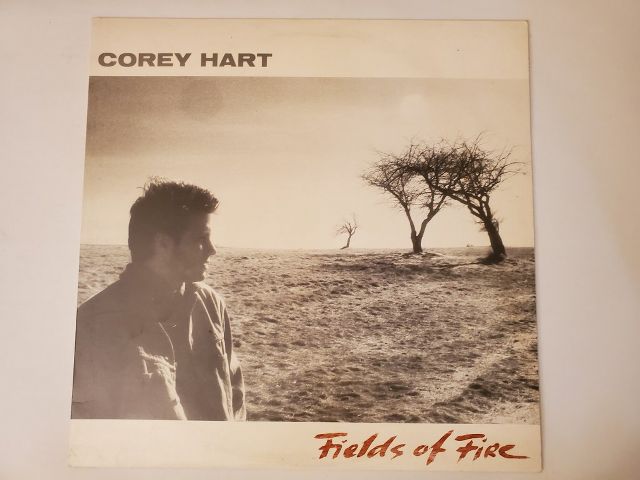 Corey Hart Fields of Fire vinyl record