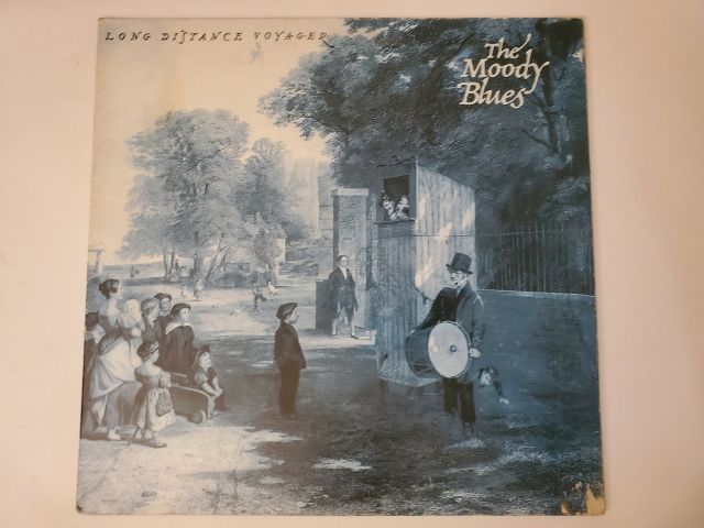 The Moody Blues Long Distance Voyager vinyl record