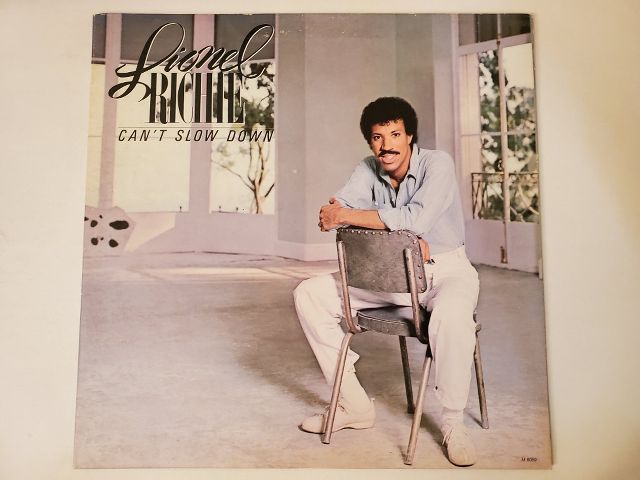 Lionel Richie Can't Slow Down vinyl record
