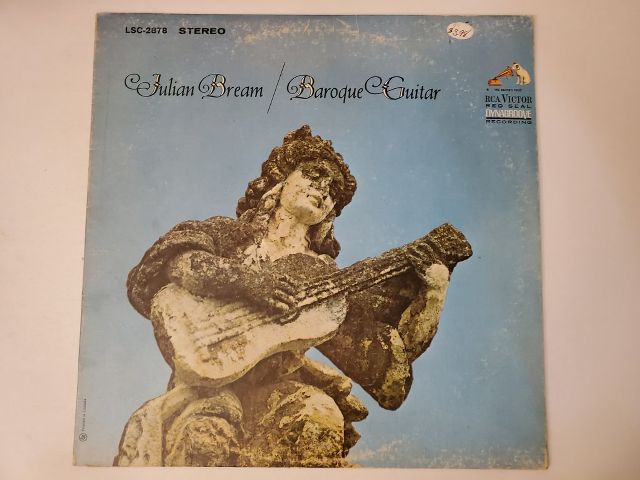 Julian Bream Baroque Guitar vinyl record