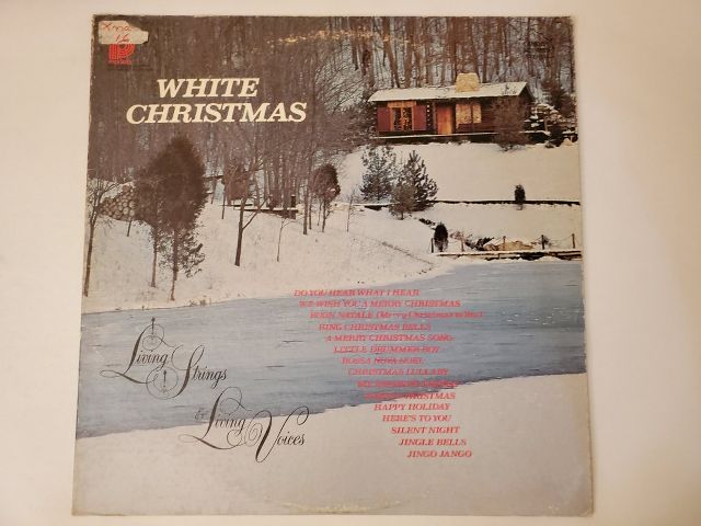 Living Strings & Living Voices White Christmas vinyl record