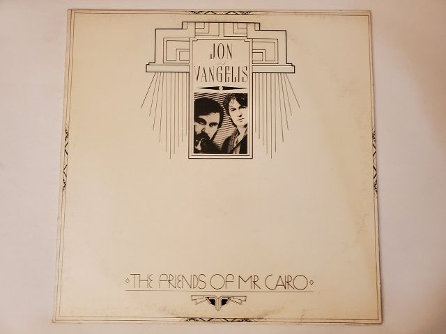 Jon and Vangelis The Friends of Mr Cairo vinyl record