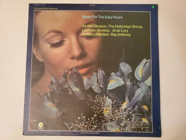 Various Artists Music for the Easy Hours vinyl record