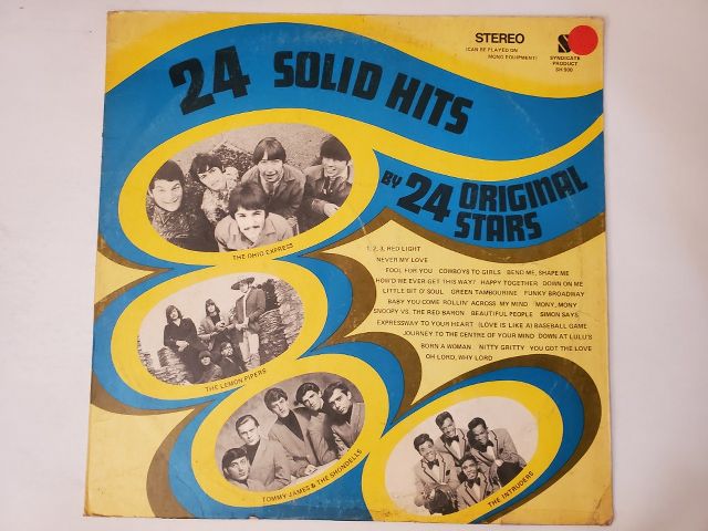 Various Artists 24 Solid Hits by 24 Original Stars vinyl record