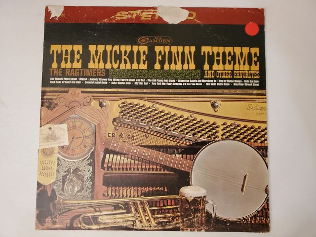 The Ragtimers The Mickie Finn Theme and Other Favorites vinyl record