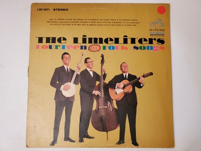 The Limeliters Fourteen 14K Folk Songs vinyl record