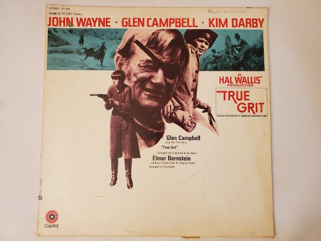Elmer Bernstein True Grit vinyl record