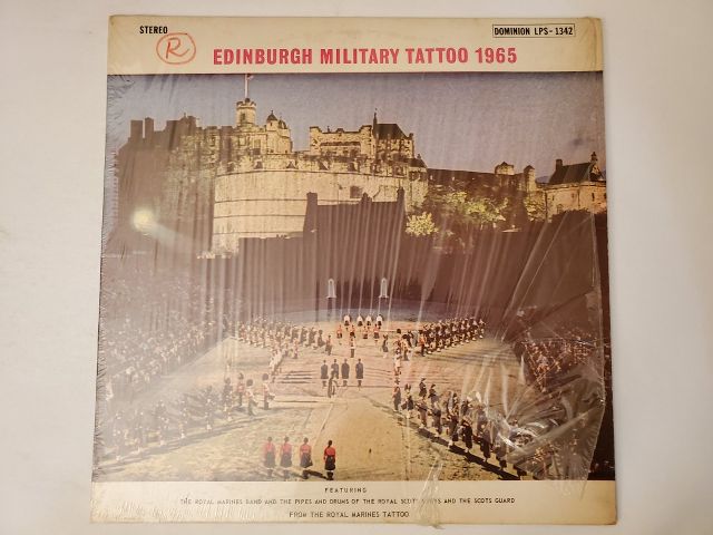 Various Artists Edinburgh Military Tattoo 1965 vinyl record