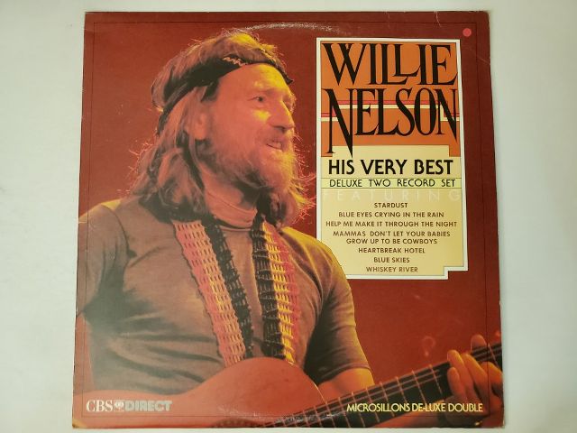 Willie Nelson His Very Best vinyl record
