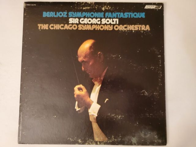 Sir Georg Solti Berlioz Symphonie Fantastique vinyl record