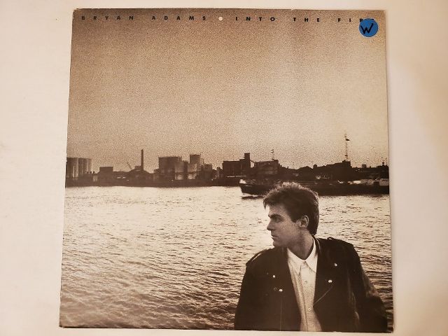 Bryan Adams Into the Fire vinyl record