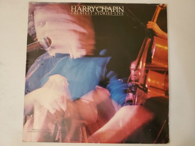 Harry Chapin Greatest Stories Live vinyl record