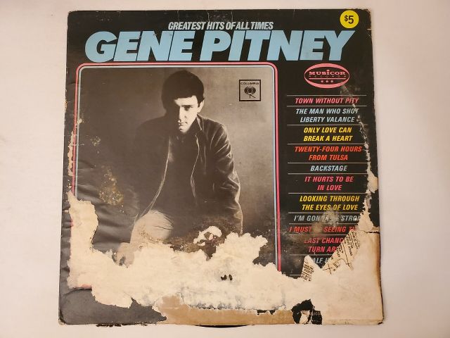 Gene Pitney Greatest Hits of All Times vinyl record