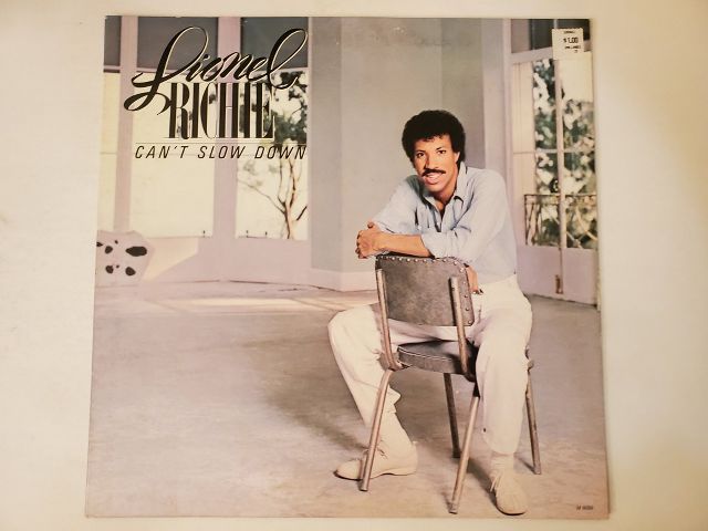 Lionel Richie Can't Slow Down vinyl record