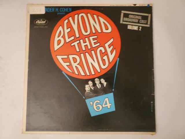 Original Broadway Cast Beyond the Fringe '64: Volume 2 vinyl record