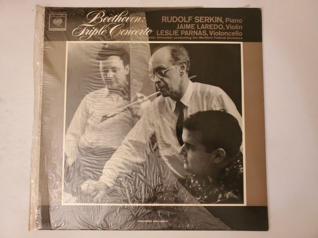 Rudolf Serkin, Jaime Laredo, Leslie Parnas Beethoven: Triple Concerto vinyl record