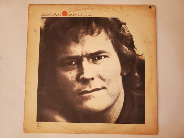 Gordon Lightfoot Summer Side of Life vinyl record