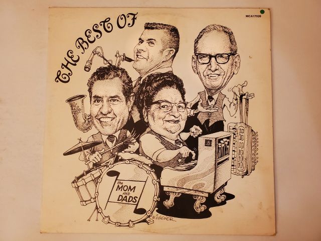 The Mom and Dads The Best Of vinyl record