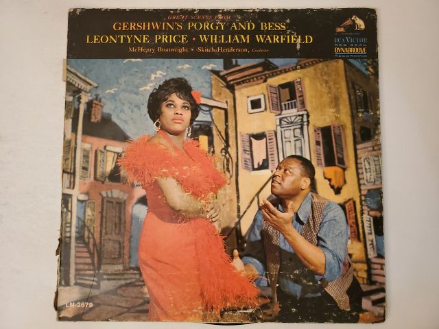 Leontyne Price, William Warfield Great Scenes from Gershwin's Porgy and Bess vinyl record