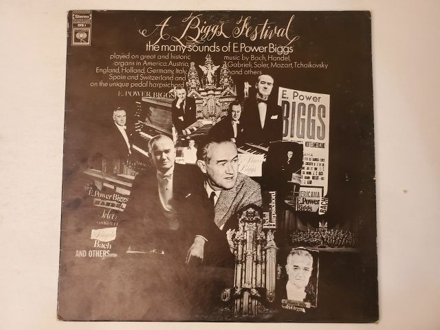 E. Power Biggs A Biggs Festival: The Many Sounds of E. Power Biggs vinyl record