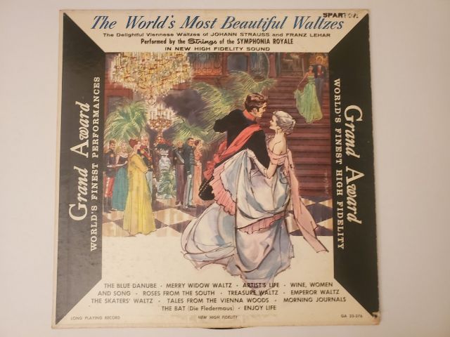 Symphonia Royale The World's Most Beautiful Waltzes vinyl record