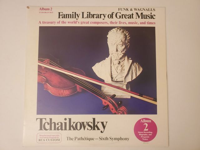 Pyotr Ilyich Tchaikovsky The Path?tique - Sixth Symphony vinyl record
