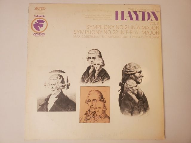 Max Goberman - The Vienna State Opera Orchestra The Symphonies of Haydn Vol. 8 vinyl record