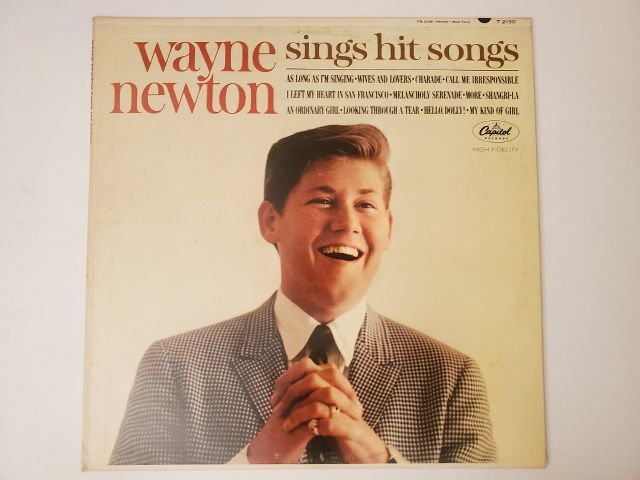 Wayne Newton Sings Hit Songs vinyl record