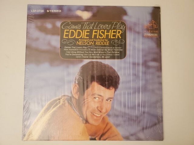 Eddie Fisher Games That Lovers Play vinyl record