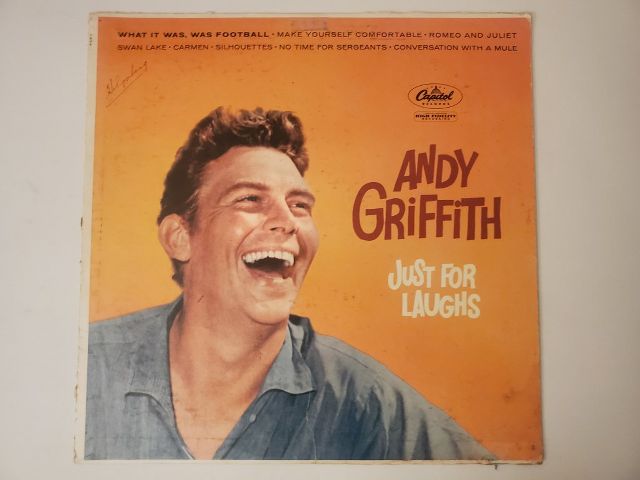 Andy Griffith Just for Laughs vinyl record