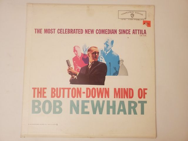 Bob Newhart The Button-Down Mind of Bob Newhart vinyl record