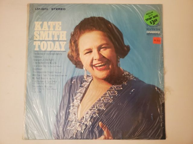 Kate Smith Kate Smith Today vinyl record