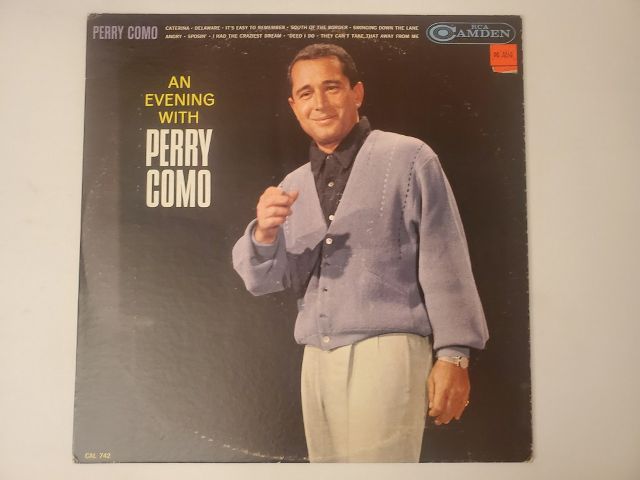 Perry Como An Evening with Perry Como vinyl record