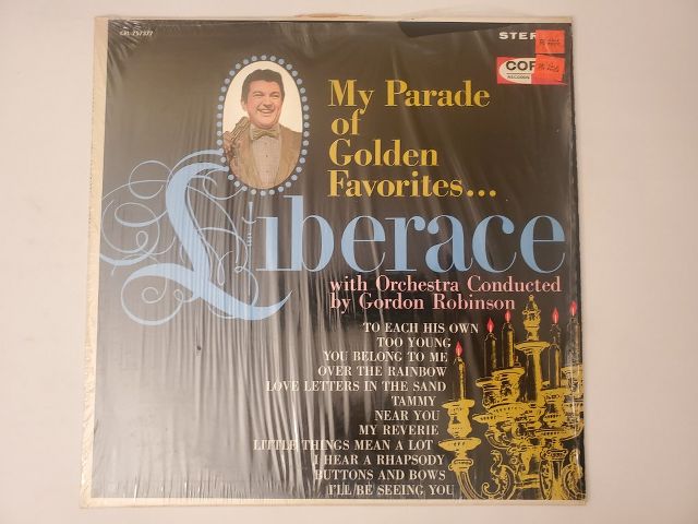 Liberace My Parade of Golden Favorites vinyl record