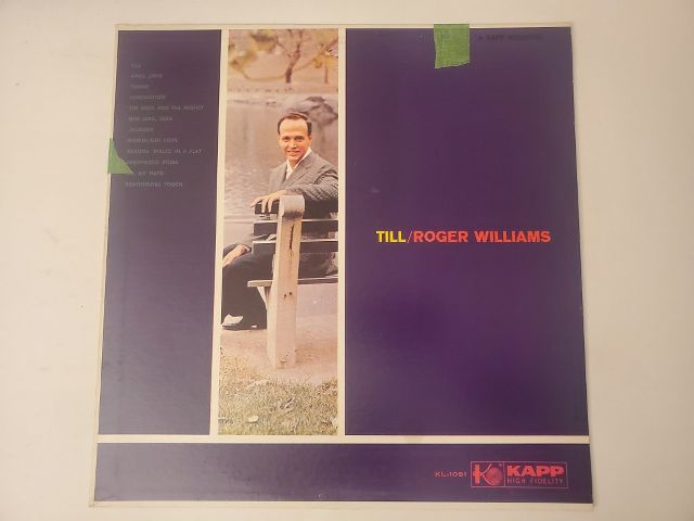 Roger Williams Till vinyl record