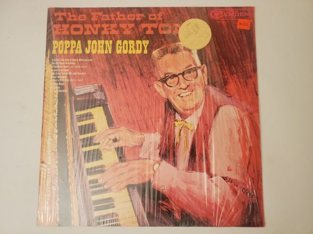 Poppa John Gordy The Father of Honky Tonk vinyl record