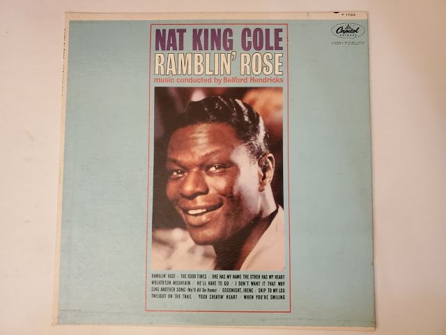 Nat "King" Cole Ramblin' Rose vinyl record