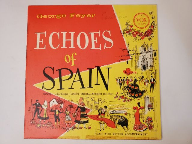 George Feyer Echoes of Spain vinyl record