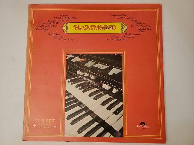 Various Artists Hammond vinyl record