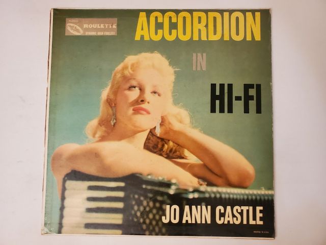 Jo Ann Castle Accordion in Hi-Fi vinyl record