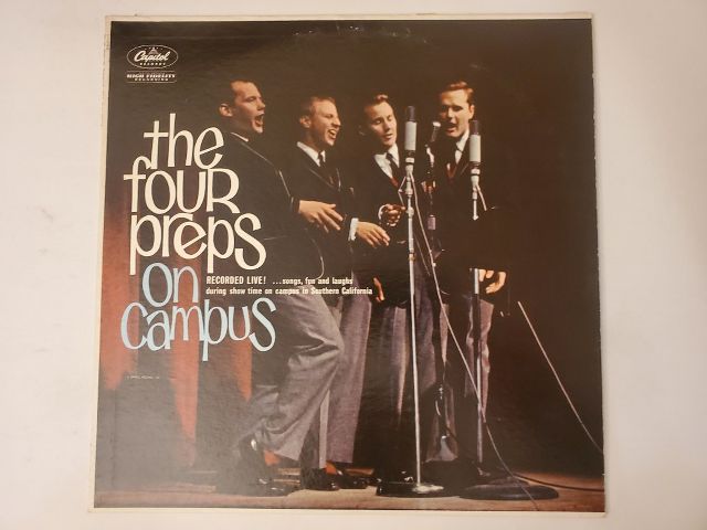 The Four Preps On Campus vinyl record