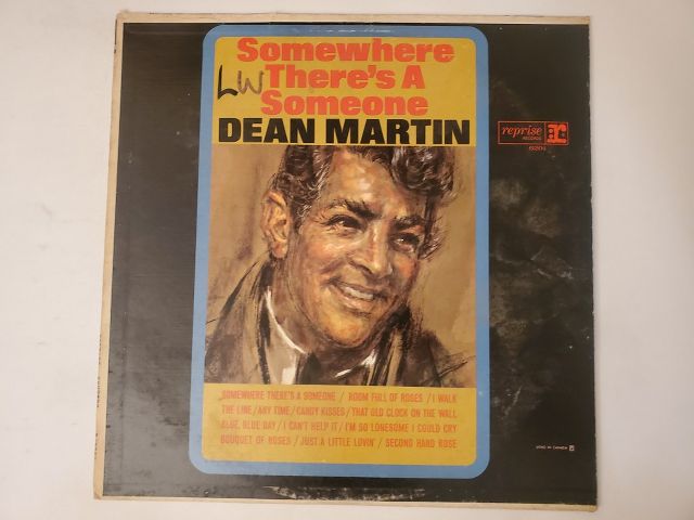 Dean Martin Somewhere There's a Someone vinyl record