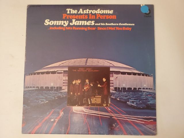 Sonny James The Astrodome Presents In Person vinyl record