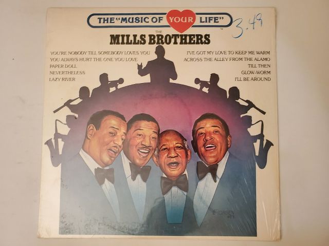 The Mills Brothers The Music of Your Life vinyl record