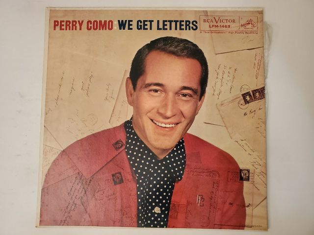 Perry Como We Get Letters vinyl record