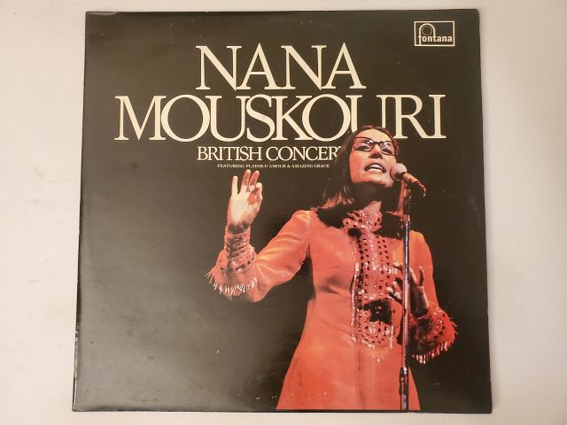 Nana Mouskouri British Concert vinyl record