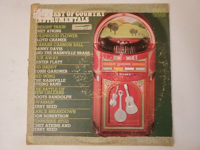 Various Artists Best of Country & Western Instrumentals vinyl record