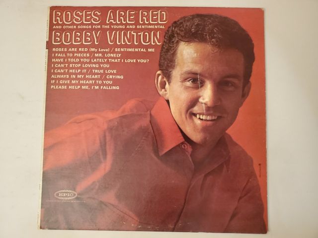 Bobby Vinton Roses Are Red vinyl record