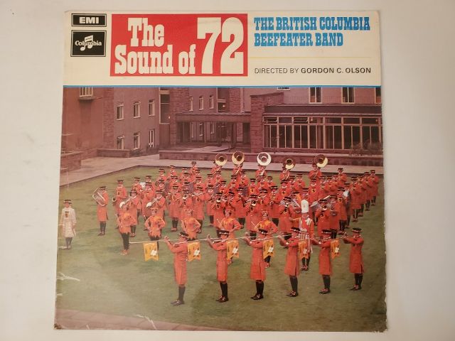 The British Columbia Beefeater Band The Sound of 72 vinyl record